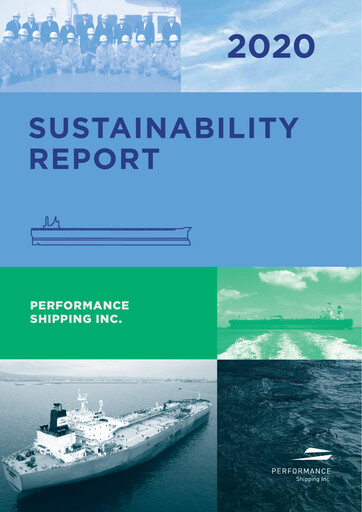 Thumbnail Performance Shipping
 Sustainability Report 2020