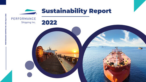 Thumbnail Performance Shipping
 Sustainability Report 2022