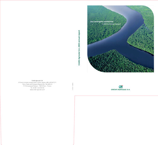 Thumbnail Crédit Agricole Annual Report 2003