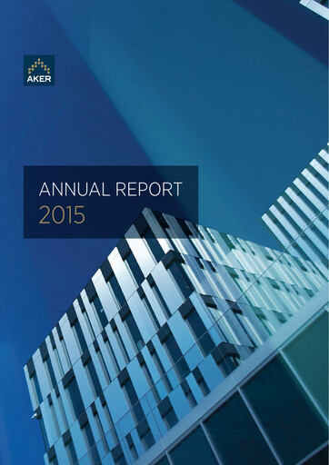 Thumbnail Aker ASA Annual Report 2015