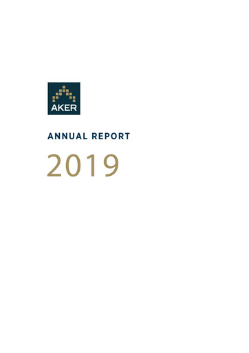 Thumbnail Aker ASA Annual Report 2019