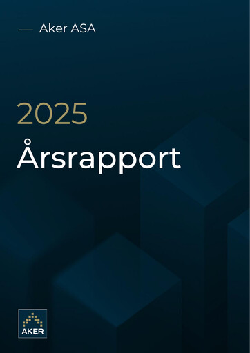 Thumbnail Aker ASA Annual Report 2025