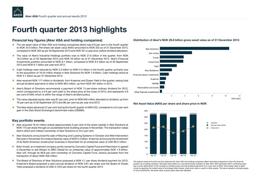 Thumbnail Aker ASA Quarterly Report 2013-q4