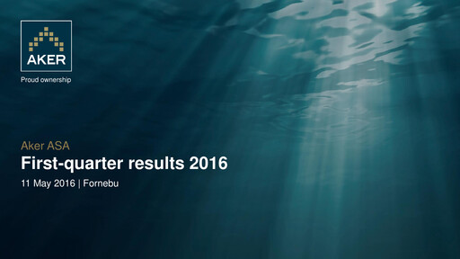 Thumbnail Aker ASA Quarterly Report 2016-q1