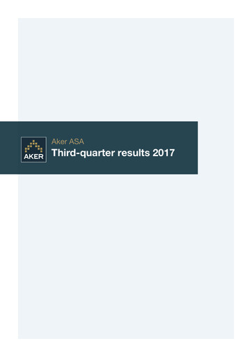 Thumbnail Aker ASA Quarterly Report 2017-q3