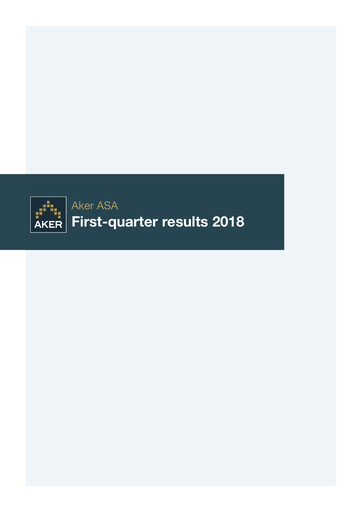 Thumbnail Aker ASA Quarterly Report 2018-q1