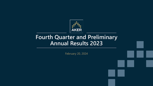 Thumbnail Aker ASA Quarterly Report 2023-q4