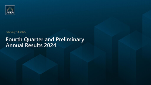 Thumbnail Aker ASA Quarterly Report 2024-q4