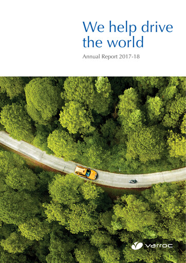 Miniature Varroc Rapport annuel 2017-2018