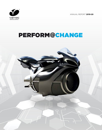 Miniature Varroc Rapport annuel 2019-2020