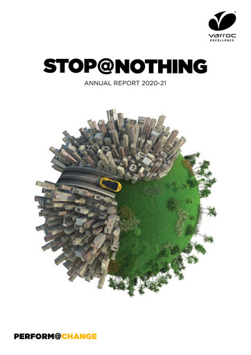 Miniature Varroc Rapport annuel 2020-2021