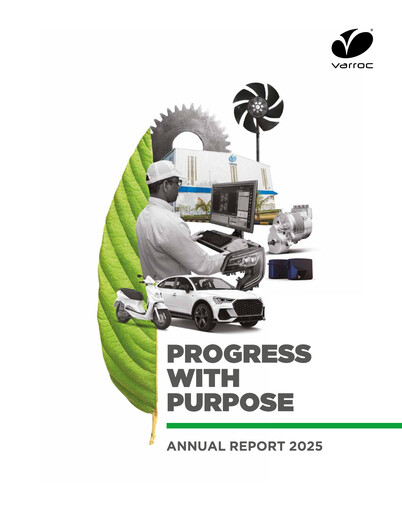 Miniature Varroc Rapport annuel 2025