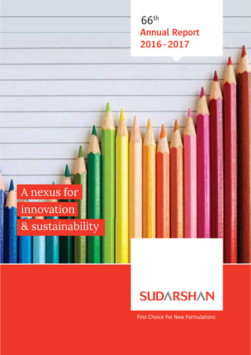 Thumbnail Sudarshan Chemical Annual Report 2016-2017