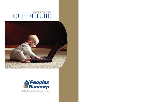 Miniature Peoples Bancorp Rapport annuel 2003