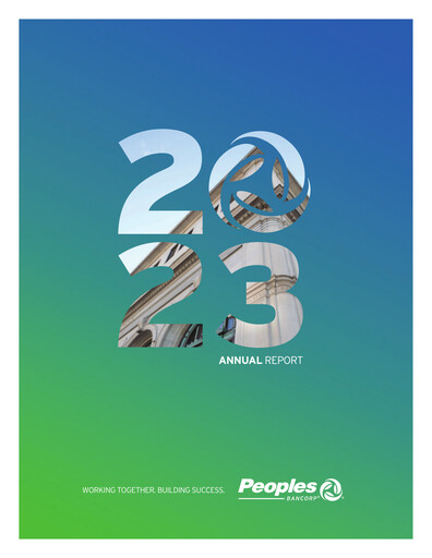 Miniature Peoples Bancorp Rapport annuel 2023