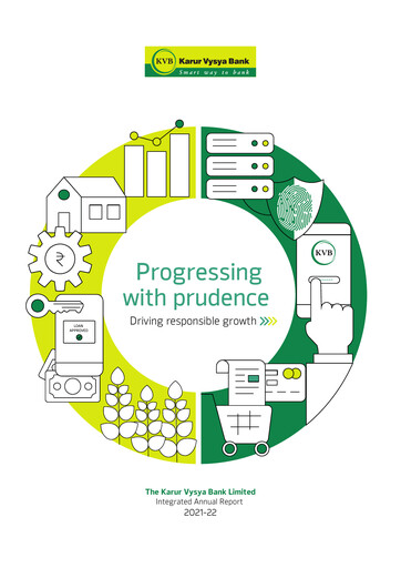 Vorschaubild Karur Vysya Bank
 Jahresbericht 2021-2022