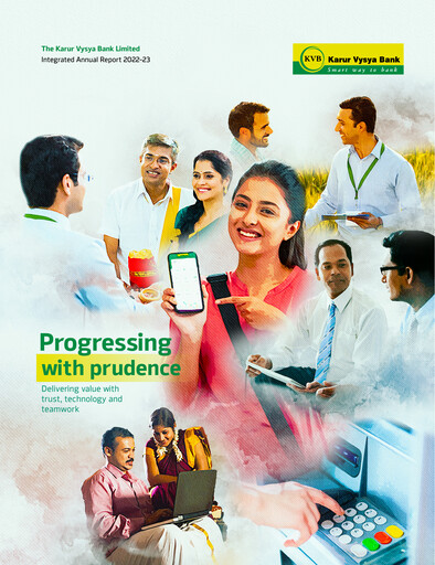 Vorschaubild Karur Vysya Bank
 Jahresbericht 2022-2023