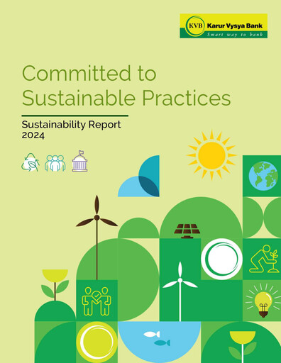 Thumbnail Karur Vysya Bank
 Sustainability Report 2024
