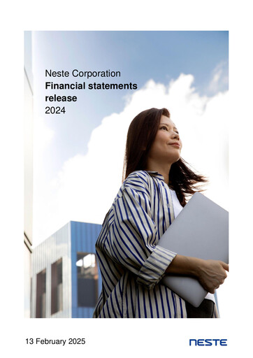 Thumbnail Neste Financial Report 2024