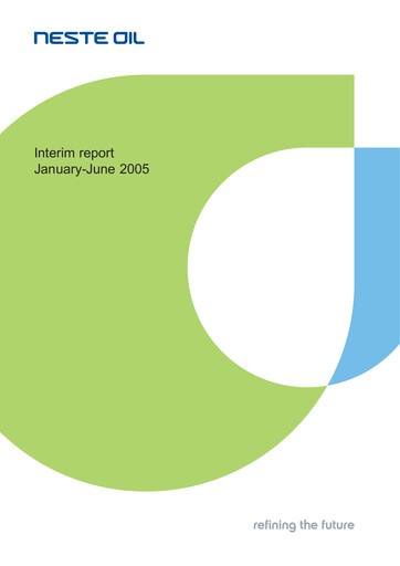 Thumbnail Neste Half-year Report 2005-h1