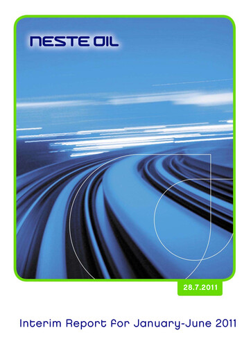 Thumbnail Neste Half-year Report 2011-h1