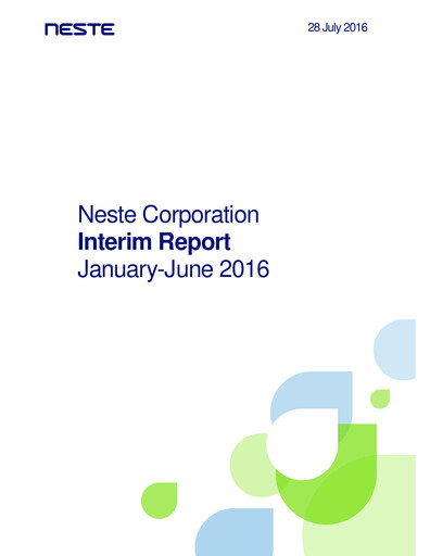 Thumbnail Neste Half-year Report 2016-h1