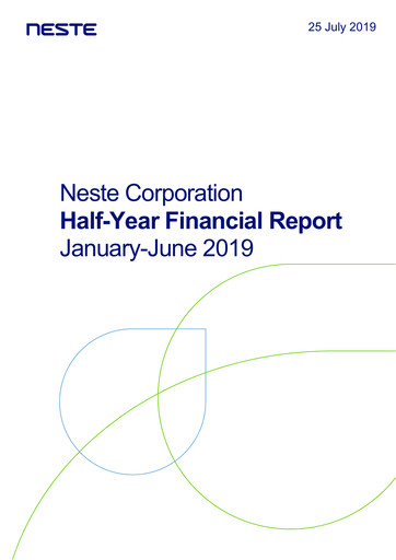 Thumbnail Neste Half-year Report 2019-h1