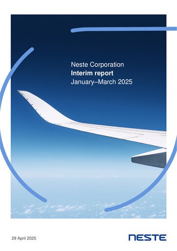 Miniature Neste Rapport trimestriel 2025-q1