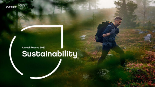 Thumbnail Neste Sustainability Report 2023