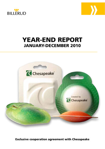 Thumbnail BillerudKorsnäs Financial Statement 2010