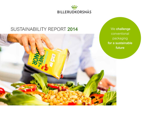 Thumbnail BillerudKorsnäs Sustainability Report 2014