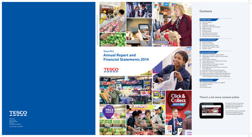 Thumbnail Tesco Annual Report 2014