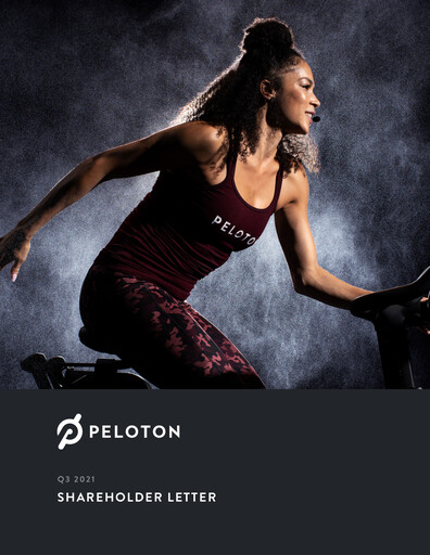 Miniature Peloton Rapport trimestriel 2021-q3