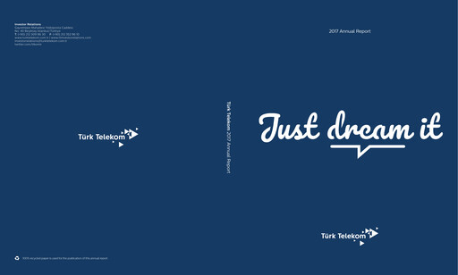 Miniature Türk Telekom
 Rapport annuel 2017