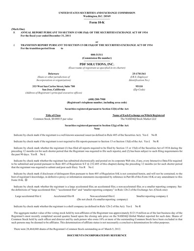 Thumbnail PDF Solutions Annual Report 2011