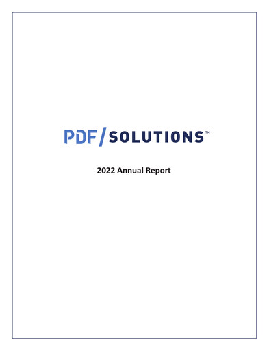 Thumbnail PDF Solutions Annual Report 2022