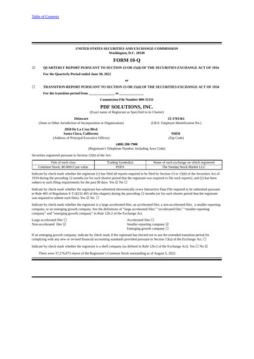 Vorschaubild PDF Solutions Quartalsbericht 2022-q2