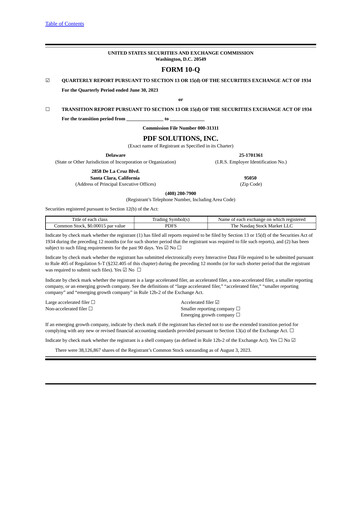 Vorschaubild PDF Solutions Quartalsbericht 2023-q2