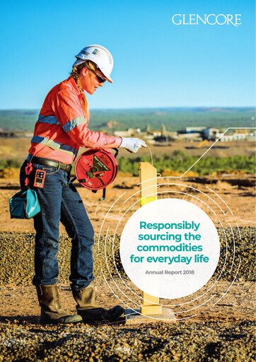 Thumbnail Glencore Annual Report 2018