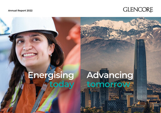 Thumbnail Glencore Annual Report 2022