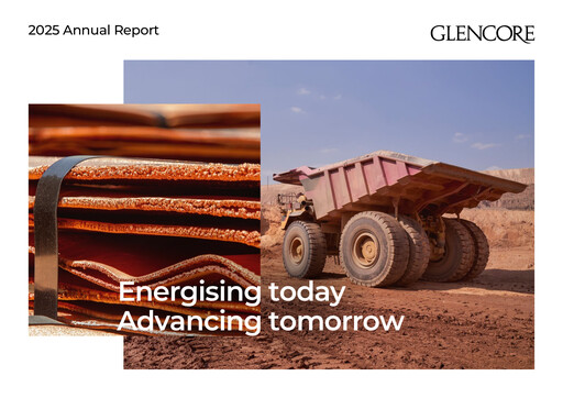 Miniature Glencore Rapport annuel 2025
