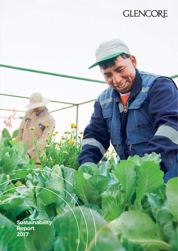 Thumbnail Glencore Sustainability Report 2017
