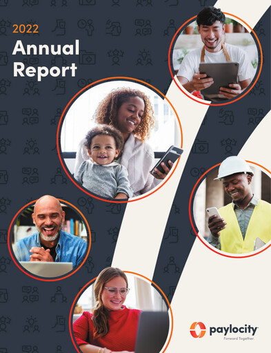 Miniature Paylocity Rapport annuel 2022