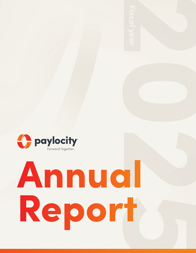 Miniature Paylocity Rapport annuel 2025