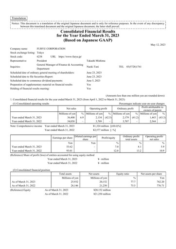 Thumbnail FuRyu Financial Report fy2023