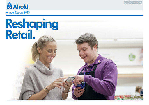 Thumbnail Ahold Delhaize Annual Report 2013