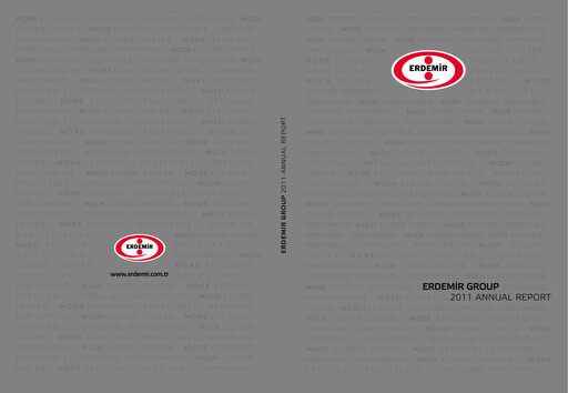 Thumbnail Erdemir Annual Report 2011
