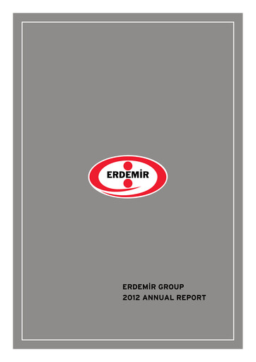 Thumbnail Erdemir Annual Report 2012