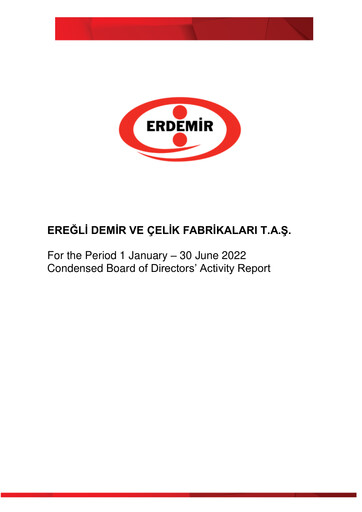 Thumbnail Erdemir Half-year Report 2022-h1