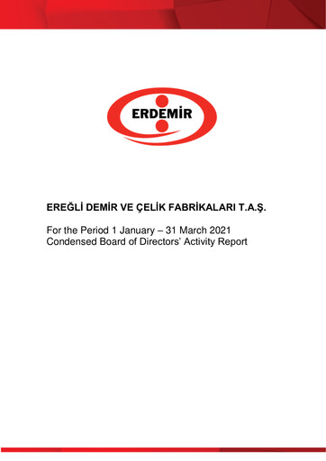 Vorschaubild Erdemir Quartalsbericht 2021-q1